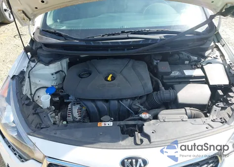 2016 Kia Forte Ex из США, поврежденный, VIN KNAFX4A84G5481396